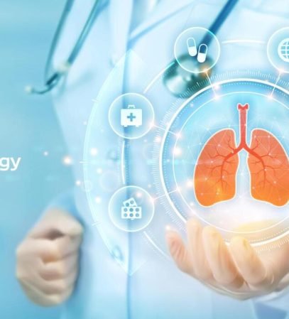 pulmonology-medicine-concept-respiratory-system-examination-and-treatment-doctor-holding-in-hand-the-hologram-of-lungs-and-medical-icons-network-connection-on-virtual-screen-illustration-vector